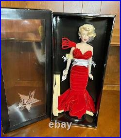 Franklin Mint Marilyn Vinyl Doll STARLET Red Velvet 16 LE/1000