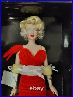 Franklin Mint Marilyn Vinyl Doll STARLET Red Velvet 16 LE/1000 With COA