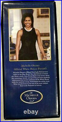 Franklin Mint Official White House Portrait The Michelle Obama Doll Collector