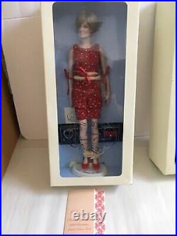 Franklin Mint PRINCESS DIANA 16 Vinyl DOLL Queen of Hearts Christmas 1998 NRFB