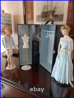 Franklin Mint Princess Diana Limited Edition Portrait Doll, Trunk & Accessories