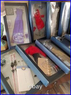 Franklin Mint Princess Diana Limited Edition Portrait Doll, Trunk & Accessories