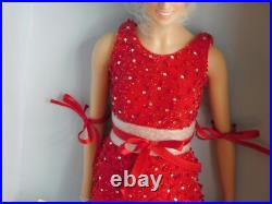 Franklin Mint Princess Diana Vinyl 16 Inch Doll 1998 Christmas LTD W COA