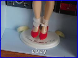 Franklin Mint Princess Diana Vinyl 16 Inch Doll 1998 Christmas LTD W COA