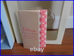 Franklin Mint Princess Diana Vinyl 16 Inch Doll 1998 Christmas LTD W COA
