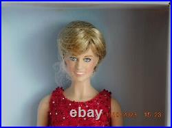Franklin Mint Princess Diana Vinyl 16 Inch Doll Princess Of Hearts Doll W COA