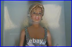 Franklin Mint Princess Diana Vinyl Doll Blue Silk Beaded Gown LE 0004/1000 COA