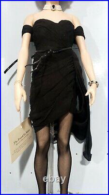 Franklin Mint Princess Diana Vinyl Doll Little Black Dress Sash in Box