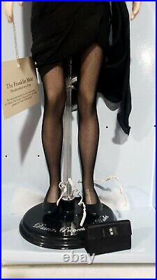 Franklin Mint Princess Diana Vinyl Doll Little Black Dress Sash in Box