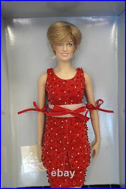 Franklin Mint Princess Diana Vinyl Doll Princess Of Hearts Christmas COA LE/5000