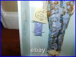 Franklin Mint Princess Diana Vinyl Grandeur Doll Dressed In Lavender Gown/Purse
