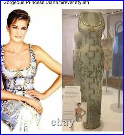 Franklin Mint, Princess Diana Vinyl Portrait Doll COA, - Blue Beaded Silk Gown LE Franklin Mint, Princess Diana Vinyl Portrait Doll COA, - Blue Beaded Silk Gown LE