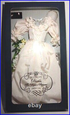 Franklin Mint Princess Diana Vinyl Wedding Day Doll Ensemble New in original box