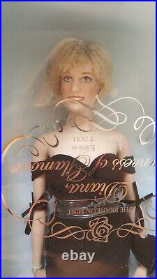 Franklin Mint Princess Diana Vinyl doll 16 the revenge dress