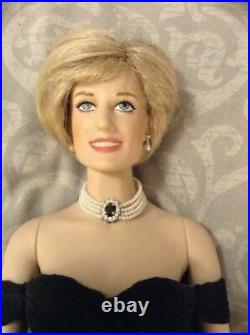 Franklin Mint Princess Diana doll -Princess of glamour- Vinyl