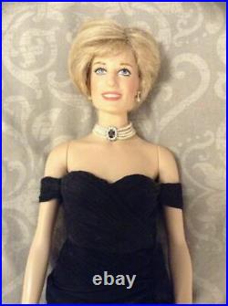 Franklin Mint Princess Diana doll -Princess of glamour- Vinyl