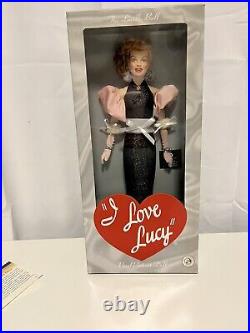 Franklin Mint RARE I Love Lucy, CHARM SCHOOL 16 Vinyl Portrait doll, MIB