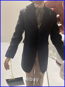 Franklin Mint RHETT BUTLER 16 Vinyl DOLL in SUIT with vest and tie D