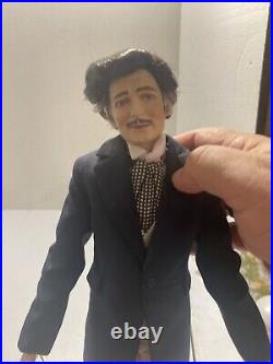 Franklin Mint RHETT BUTLER 16 Vinyl DOLL in SUIT with vest and tie D
