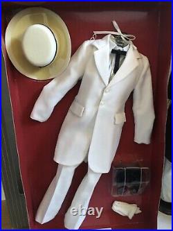 Franklin Mint RHETT BUTLER 17 Vinyl DOLL in Ensemble + Stand + 2 OUTFITS NRFB