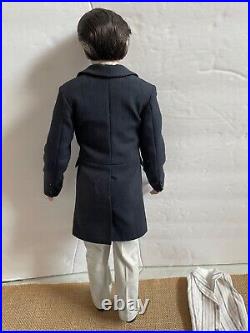 Franklin Mint RHETT BUTLER 17 Vinyl DOLL in SUIT with vest and tie