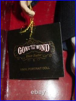 Franklin Mint RHETT BUTLER Gone With The Wind 17 Vinyl Doll (NEW) NRFB