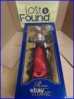 Franklin Mint Rose The Official Titanic Vinyl Rose Portrait Doll 16 IN BOX