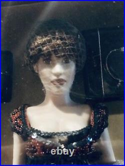 Franklin Mint Rose Vinyl Portrait Doll Titanic Movie Red Jump Dress New In Box