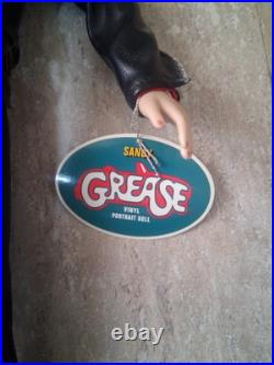 Franklin Mint SANDY GREASE 16 Vinyl dressed DOLL withWig Jacket