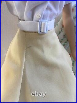 Franklin Mint SANDY GREASE 16 Vinyl partially dressed DOLL + her NIGHT GOWN