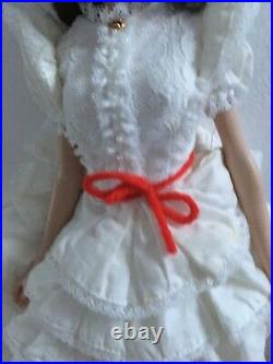 Franklin Mint SCARLETT 16 Vinyl dressed DOLL + RED Shame DRESS ONLY