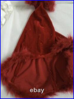 Franklin Mint SCARLETT 16 Vinyl dressed DOLL + RED Shame DRESS ONLY