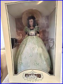 Franklin Mint Scarlet O'hara Gone With The Wind Rare Vinyl Portrait Doll