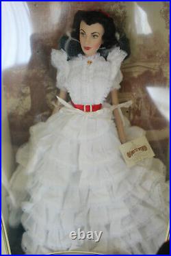 Franklin Mint Scarlett O'Hara Love of Tara White Dress GWTW 16 Vinyl Doll MIB