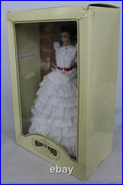 Franklin Mint Scarlett O'Hara Love of Tara White Dress GWTW 16 Vinyl Doll MIB