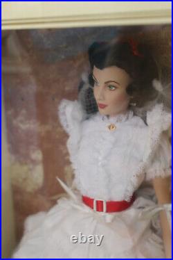 Franklin Mint Scarlett O'Hara Love of Tara White Dress GWTW 16 Vinyl Doll MIB