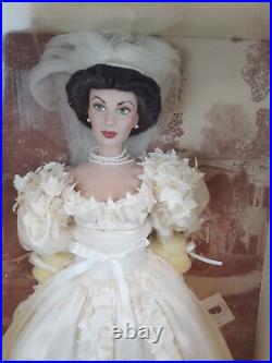 Franklin Mint Scarlett WEDDING DAY Vinyl Bride Doll NEW! 16 LE /1000