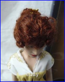 Franklin Mint TITANIC ROSE Vinyl Portrait Doll 16 Strolling & Jump Dress GUC