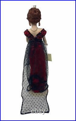 Franklin Mint TITANIC ROSE Vinyl Portrait Doll, Trunk, 6 Outfits, accessories