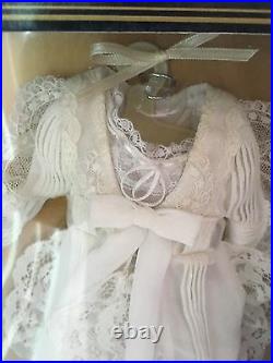 Franklin Mint TITANIC Rose 16Vinyl Doll White DRESSING NIGHT GOWN Ensemble NRFB