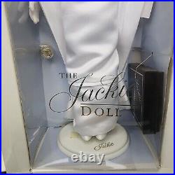 Franklin Mint The Jackie Doll Jacqueline Onassis Kennedy White Satin Dress COA