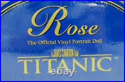 Franklin Mint The Official Titanic Vinyl Portrait Doll Rose 16 NEW