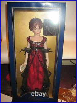 Franklin Mint Titanic Official Vinyl Portrait Rose Doll in Red Jump Dress NRFB