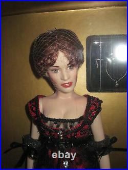 Franklin Mint Titanic Official Vinyl Portrait Rose Doll in Red Jump Dress NRFB