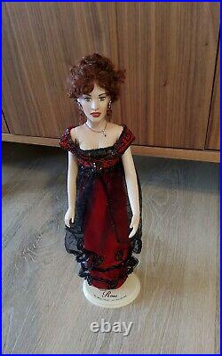 Franklin Mint Titanic Rose 16inches Vinil Doll Collection