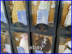 Franklin Mint Titanic Rose Collection 12 Outfits Nrfb