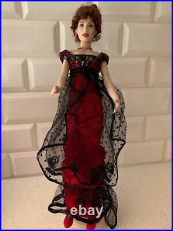 Franklin Mint Titanic Rose Doll, Trunk, Safe, Mannequin, 12 Outfits, Jewelry