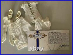 Franklin Mint Titanic Rose Doll, Trunk, Safe, Mannequin, 12 Outfits, Jewelry