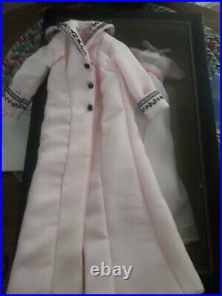 Franklin Mint Titanic Rose Vinyl Doll Lilac Dress And Pink Coat Ensemble New