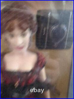 Franklin Mint Titanic Rose Vinyl Portrait Doll Red And Black Ensemble 16 NIB